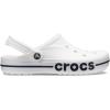 imageCrocs Kids Classic ClogsWhiteNavy