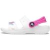imageCrocs Kids Classic SandalsWhiteEmbellished