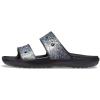 imageCrocs Mens Classic Slide SandalsBlackMulti