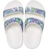 imageCrocs Mens Classic Slide SandalsWhiteMulti Butterfly