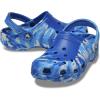 imageCrocs Womens Classic Marbled Tiedye ClogsBlue BoltMulti