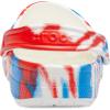 imageCrocs Womens Classic Marbled Tiedye ClogsRedWhiteBlue
