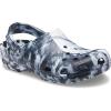 imageCrocs Womens Classic Marbled Tiedye ClogsWhiteBlackn