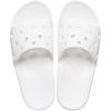 imageCrocs unisexchild Kids Classic Slide SandalsWhite