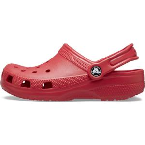 imageCrocs Kids Classic Clog Little KidBig KidToddlerVarsity Red
