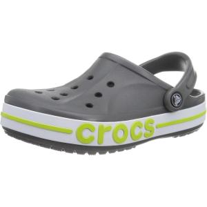 imageCrocs Kids Classic ClogsSlate GreyLime Punch