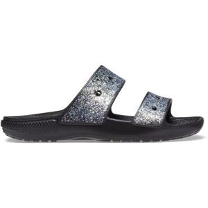 imageCrocs Mens Classic Slide SandalsBlackMulti