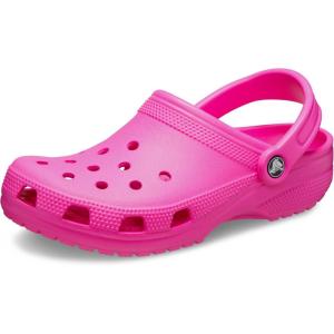 imageCrocs UnisexAdult Classic Clog Clogs for Women and MenPink Crush