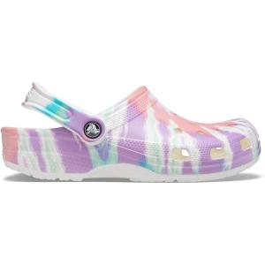 imageCrocs Womens Classic Marbled Tiedye ClogsFrescoMulti