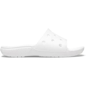 imageCrocs unisexchild Kids Classic Slide SandalsWhite