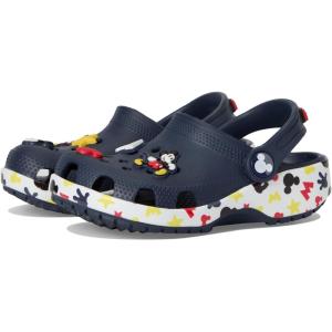 imageCrocs UnisexChild Disney Mickey Minnie Mouse Clogs Little KidBig KidNavyMickey Jibbitz