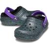 imageCrocs Unisex Child Kids Classic Lined  Kids Slippers Clog Starry Skies Glitter 6 Big Kid US