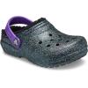 imageCrocs Unisex Child Kids Classic Lined  Kids Slippers Clog Starry Skies Glitter 6 Big Kid US