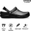 imageCrocs UnisexAdult Bistro Work Clogs  Enclosed Toe  Slip Resistant  All Day ComfortBlack