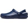 imageCrocs UnisexAdult Bistro Work Clogs  Enclosed Toe  Slip Resistant  All Day ComfortNavy
