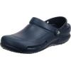 imageCrocs UnisexAdult Bistro Work Clogs  Enclosed Toe  Slip Resistant  All Day ComfortNavy