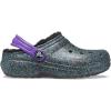 imageCrocs Unisex Child Kids Classic Lined  Kids Slippers Clog Starry Skies Glitter 6 Big Kid US