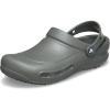 imageCrocs UnisexAdult Bistro Work Clogs  Enclosed Toe  Slip Resistant  All Day ComfortDusty Olive