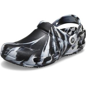 imageCrocs UnisexAdult Bistro Work Clogs  Enclosed Toe  Slip Resistant  All Day ComfortBlackWhite