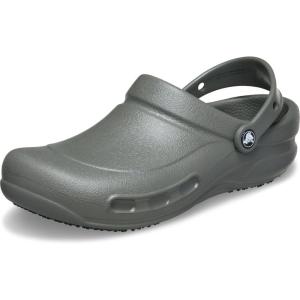 imageCrocs UnisexAdult Bistro Work Clogs  Enclosed Toe  Slip Resistant  All Day ComfortDusty Olive