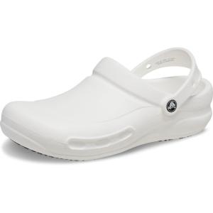 imageCrocs UnisexAdult Bistro Work Clogs  Enclosed Toe  Slip Resistant  All Day ComfortWhite