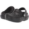 imageCrocs Kids Classic Lined Clogs for Toddlers  Synthetic Upper amp Lining  Synthetic Outsole amp Insole BlackBlack 10 Toddler M