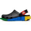 imageCrocs UnisexAdult Classic Lego System Clogs Lego Shoes for Women and MenBlack