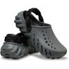imageCrocs UnisexAdult Echo ClogSlate Grey Crackle