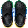 imageCrocs UnisexChild Classic Lego System Clogs Lego Shoes for KidsBlack