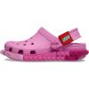 imageCrocs UnisexChild Classic Lego System Clogs Lego Shoes for KidsTaffy Pink