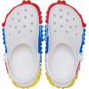 imageCrocs UnisexChild Classic Lego System Clogs Lego Shoes for KidsWhite