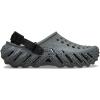 imageCrocs UnisexAdult Echo ClogSlate Grey Crackle
