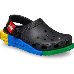 imageCrocs UnisexAdult Classic Lego System Clogs Lego Shoes for Women and MenBlack