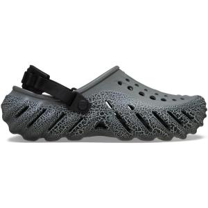 imageCrocs UnisexAdult Echo ClogSlate Grey Crackle