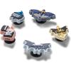 imageCrocs Jibbitz Flowers Shoe Charm PacksDark Magic