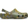 imageCrocs UnisexAdult Classic Marbled Tiedye ClogAloeMulti