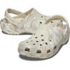 imageCrocs UnisexAdult Classic Marbled Tiedye ClogBoneMulti