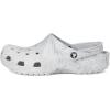 imageCrocs UnisexAdult Classic Marbled Tiedye ClogGrey Swirl