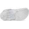 imageCrocs UnisexAdult Classic Marbled Tiedye ClogGrey Swirl