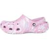 imageCrocs UnisexAdult Classic Marbled Tiedye ClogHydrangeaMulti