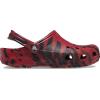 imageCrocs UnisexAdult Classic Marbled Tiedye ClogPepperBlack