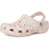 imageCrocs UnisexAdult Classic Marbled Tiedye ClogPink MilkMulti Confetti