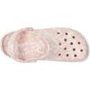 imageCrocs UnisexAdult Classic Marbled Tiedye ClogPink MilkMulti Confetti