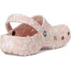 imageCrocs UnisexAdult Classic Marbled Tiedye ClogPink MilkMulti Confetti