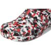 imageCrocs UnisexAdult Classic Marbled Tiedye ClogRedMulti Confetti