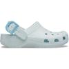 imageCrocs UnisexAdult Classic Metallic Buckle ClogsVapor Ice