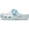 imageCrocs UnisexAdult Classic Metallic Buckle ClogsVapor Ice