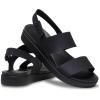 imageCrocs Womens Brooklyn Backstrap Low SandalsBlack