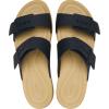 imageCrocs Womens Brooklyn Buckle Low SandalsBlackTan
