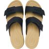 imageCrocs Womens Brooklyn Buckle Low SandalsBlackTan
